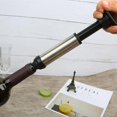 thumbnail image 4 of Aireador Airlock, tapón de vino con bomba de vacío, sellador de botellas (1 pieza, negro) JAMW Sencillez, 4 of 4