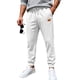 thumbnail image 1 of Ceisia Men Solid Color Corduroy Straight Leg Pants Elastic Waist Drawstring Gift Casual Trousers, 1 of 7