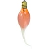Darice 2 Piece Silicone Bulbs, Transparent Orange