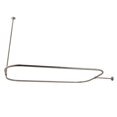 thumbnail image 1 of Barra de cortina de ducha Kingston Brass CC3156 rectangular de níquel, 1 of 2