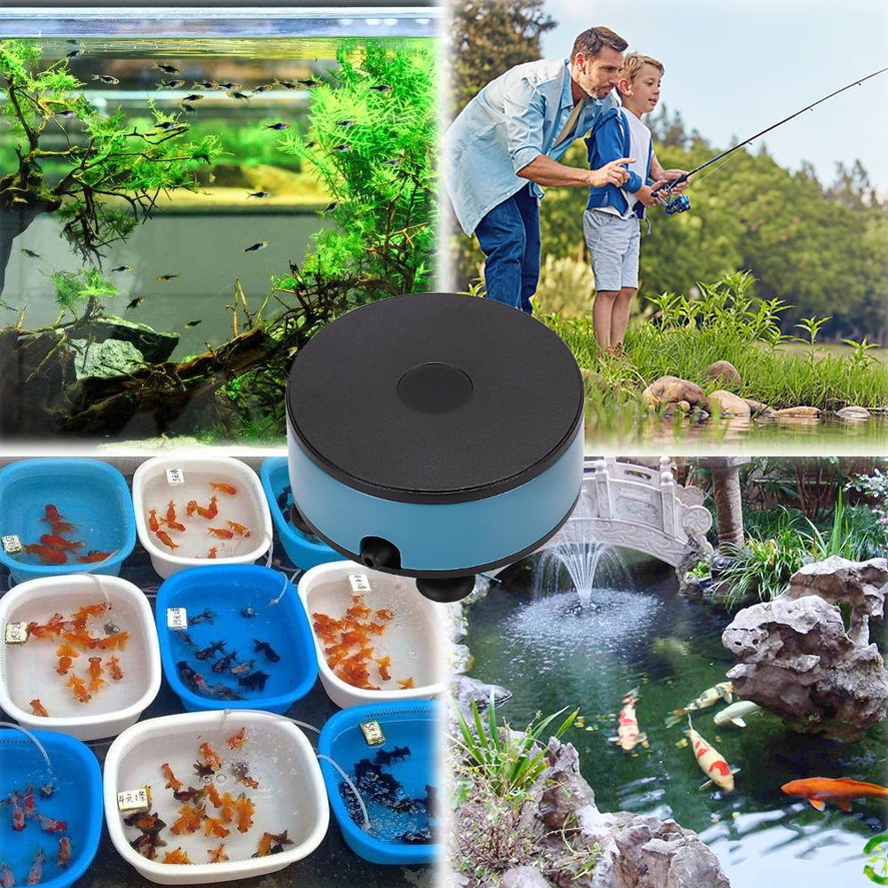Aquarium Air Pump Small Fish Tank Oxygenator Dc 5v Usb Power Supply Portable Small Oxygen Pump Air Compressor