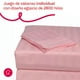 thumbnail image 2 of Juego De Sábanas Individual Microfibra Ultra Suave Premium Rosa, 2 of 5