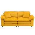thumbnail image 5 of LITVZ 84" Stupendous Oversized Double Chaise Lounges Indoor, Comfy Corduroy Chaise Lounge Sleeper Chair with Ottoman for Living Room, 5 of 10