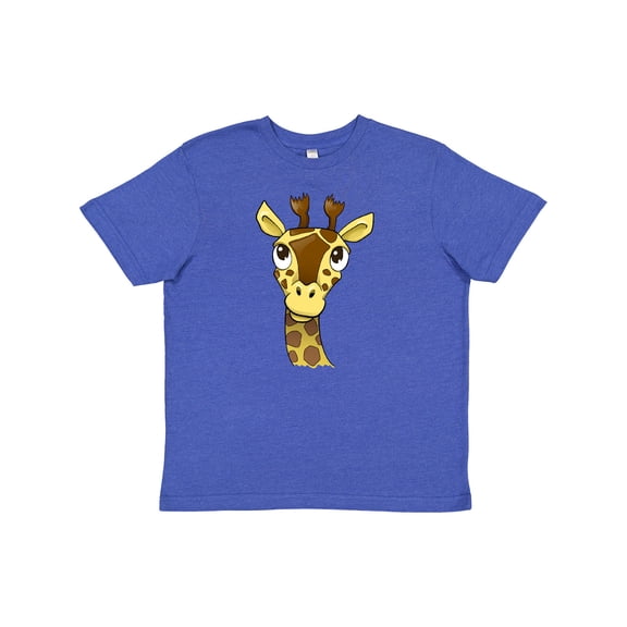 Inktastic Cute Giraffe Youth T-Shirt