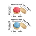 thumbnail image 3 of YWIYIUD 2PCS Glitter Dumpling Shaped Toys Soft Slow Rising Stress Relieving Toy for Adults, FidgetSensory Toys with Steamer Box, Stress RelievingBalls Funny Birthday Party Gift Set for Women Men, 3 of 9
