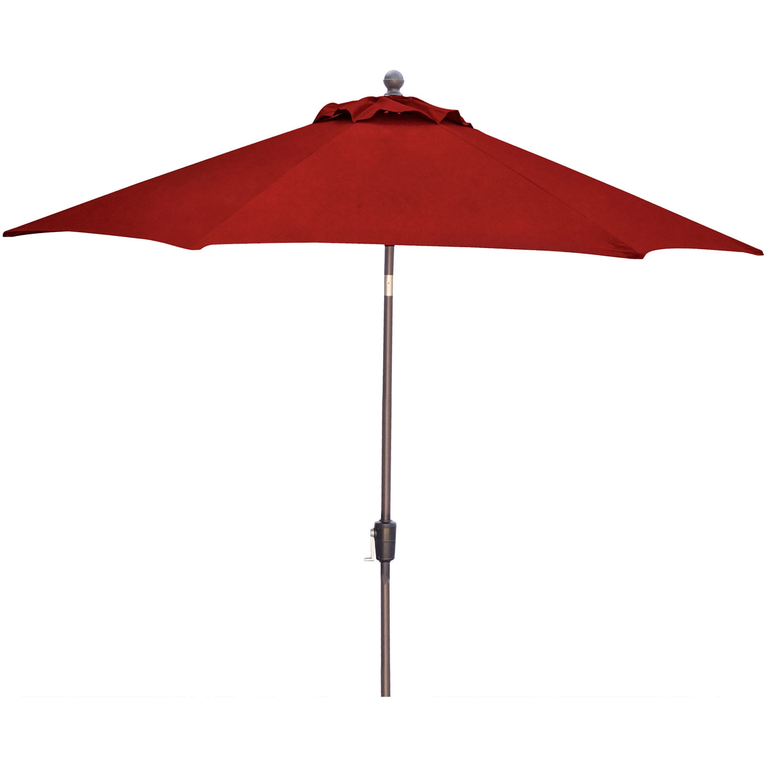 Hanover TRADUMB-11-R Traditions 11' Table Umbrella in Red Outdoor