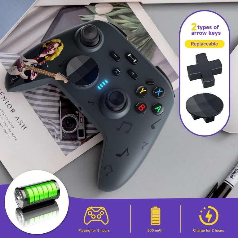 Switch Pro Controller for N-Switch/OLED/Lite/PC/IOS/Android, UHM