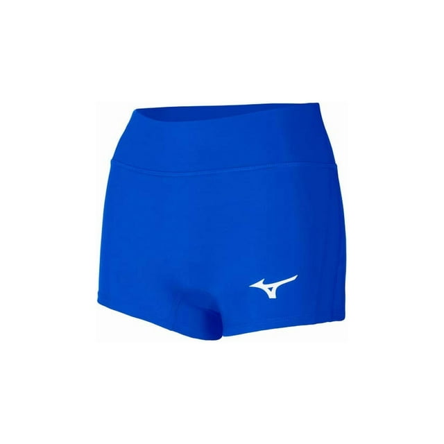 Shorts de Vóleibol Mizuno Apex con Entrepierna de 6,4 cm, Color Royal, Talla M