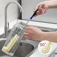 thumbnail image 3 of 1 cepillo limpiador de botellas largo – Cepillo de limpieza de botellas de agua de 16.0 in, limpiador de botellas de agua flexible, herramienta de lavado para botellas de agua, tazas, vasos o copas de, 3 of 5