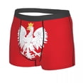 thumbnail image 4 of Male Cool Polska Polish Eagle Underwear Poland Coat of Arms Boxer Briefs Breathbale Shorts Panties Underpants, 4 of 7
