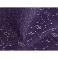 thumbnail image 4 of Ambesonne Astrology Quilted Bedspread Set 3 Pcs, Zodiac Constellations, Queen Size, Indigo Grey White, 4 of 5