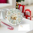 thumbnail image 3 of 3D Up Greeting Card Featuring Festive Holiday Message and Thank You Note Ideal for Seasonal Celebrations and, 3 of 5