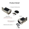 Cylinder TUYA App Password Fingeprint Biometric Electronic Smart Door