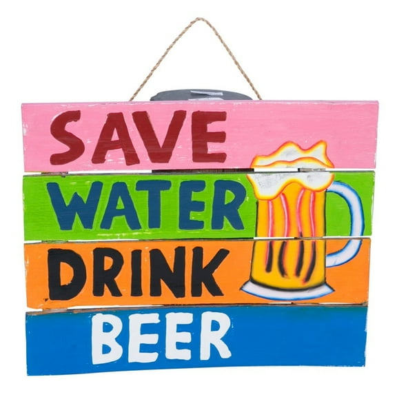 Beachcombers Save Water Sign