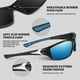 thumbnail image 4 of Gafas de sol deportivas WEAROYO polarizadas con protección 100% UV, 4 of 7