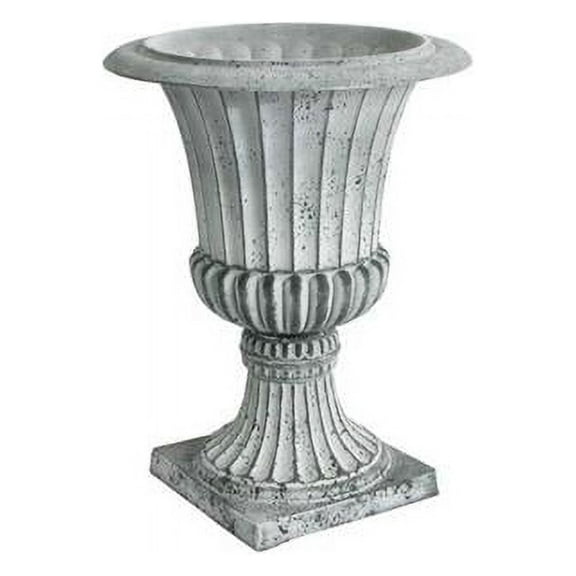 Algreen Products 16.25 in. Dia. x 21.25 in. Acerra Planter & Urn Planter - Concrete