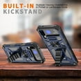 thumbnail image 6 of SPY Case for Samsung Galaxy Z Flip 4 5G, Full-Body Dual Layer Rugged Protective Case with Front and Back Screen Protector (Blue), 6 of 7
