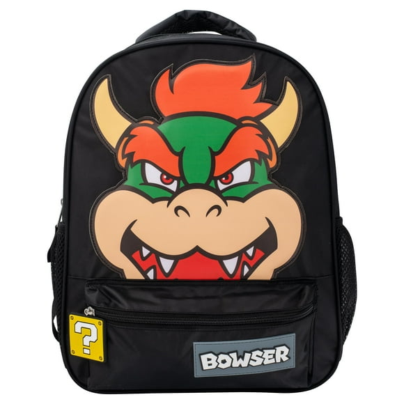 Mochila AI ACCESSORY INNOVATIONS Bowser 41cm de nylon 16"