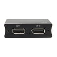 thumbnail image 3 of 8K Displayport 1.4 Interruptor de 2 vías 1 entrada 2 salidas o 2 en 1 salida Interruptor DP bidireccional Plug and Play de alta resolución negro, 3 of 8
