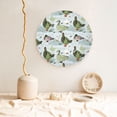 thumbnail image 5 of Cauagu Mallard Ducks Wild Birds Print Bone China Decorative Plate, Wall Mount Plate Holiday Decor Decorative Ceramic Plates with Stand Elegant Household Plates Decorative-8in, 5 of 6