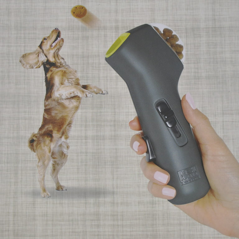 Treat Launcher Pet Reward Toy For Dog Owner Gift Dog Lover Cat Dog Treat  Gun (1)