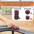 thumbnail image 5 of PAFOLO Car Toys Slot Car Race Track Toys with 4pcs Speed Cars and 22FT Dual Racing Game Lap Overpass Track—battery or Electric Race Car Track for Boys and Girls Age 3–12,Child Toy, 5 of 7