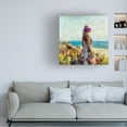 thumbnail image 3 of Alonzo Saunders 'Morning Meadow Stroll II' Canvas Art, 3 of 3