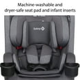 Safety 1ˢᵗ SlimRide AllinOne Convertible Car Seat, Grey All Day