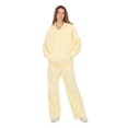 thumbnail image 2 of Forever 21 Women's Butter Yellow Athleisure Hoodie Sweatshirt, Oversized Fit for Cozy Everyday Layering, XS, 2 of 6