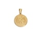 thumbnail image 3 of Collar LESLIE BOULES San Miguel Arcángel chapado en oro de 18 quilates, 3 of 9