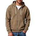 thumbnail image 3 of LWFFDAW Men Oversized Hoodies Long Sleeve Casual Zip Up Hoodie Fall Loose Fit Comfy Y2k Hoodie with Pockets, 3 of 8