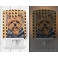 thumbnail image 2 of Carolines Treasures SC9228CNL Yorkie Fall Leaves Portrait Ceramic Night Light, 2 of 2