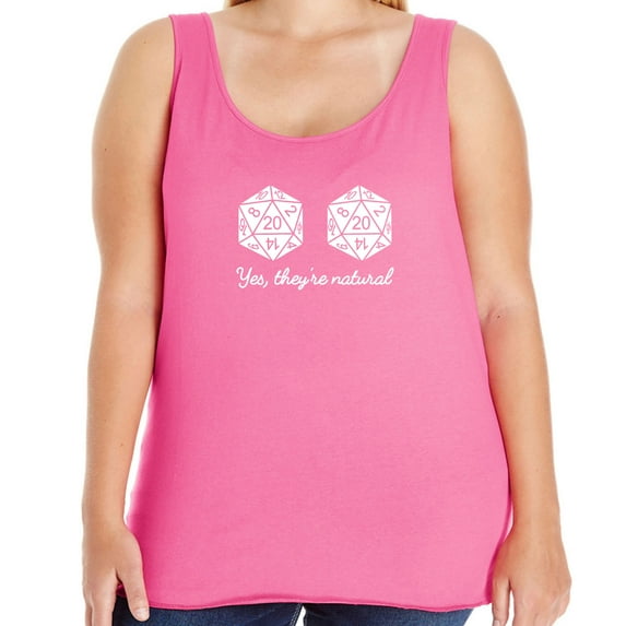 Yes, they're natural Womens Tank Top
