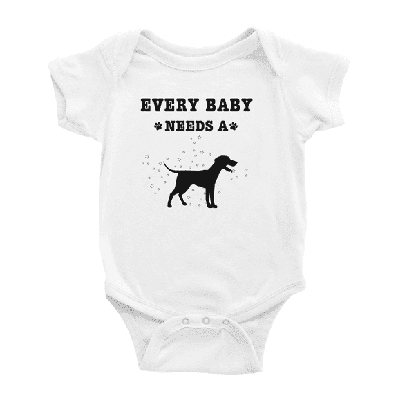 Every Baby Needs A Dalmatian Dog Cute Baby Jumpsuits For Boy Girl 0-3 Months