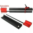 TUMALL 75 Type Telescoping Aluminum Profile Router Fence TTrack Table