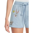 thumbnail image 4 of Looney Tunes Girls Juniors’ Graphic Fleece Shorts, 4” Inseam, Sizes XS-3XL, 4 of 5