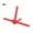 Red, variant on VerPetridure 2pc Non-slip Foldable Silicone TrivetsNon-slip Foldable Silicone Trivets