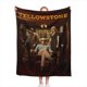 thumbnail image 1 of Manta suave de la serie de televisión y película Yellowstone, manta de franela suave y cómoda para todas las estaciones, para cama, sofá, manta de felpa, 1 of 8