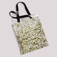 thumbnail image 2 of PKQWTM White roses and white orchids Canvas Shoulder Bags Handbags Tote Bags Shopping Bag, 2 of 2