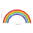 thumbnail image 2 of 1 Set Creative Watercolor Rainbow Wall Sticker Indoor Wall Decor Wall Decal, 2 of 8
