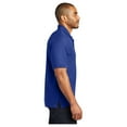 thumbnail image 3 of Port Authority Men's Silk Touch Polo Shirt With Pocket Royal Large, 3 of 3