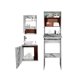 thumbnail image 4 of Combo Gabinetes Para Baño MERIDA Con Sobre WC Y Botiquín., 4 of 6