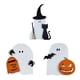 thumbnail image 1 of 3 piezas de letrero de fantasma de madera para Halloween, decoración de mesa, adorno para el hogar y la oficina., 1 of 6