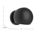 thumbnail image 5 of Alora Lighting WV648006MB Willow 5" Tall Bathroom Sconce - Black, 5 of 7