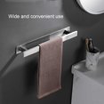 thumbnail image 4 of Inteprter Toallero de acero inoxidable, colgador de pie, multifunción, independiente, soporte de almacenamiento de toallas, baño para Accesorios de baño Plata, 4 of 6
