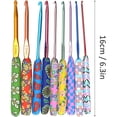 thumbnail image 4 of Dosaele Set of 9 Novelty Crochet Hooks with Ergonomic Handles for Women, 4 of 5