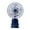 Blue, variant on RFUGUG 2400mAh Rechargeable Clip-On Fan - 3 Speed Settings, Versatile Portable Desk Fan for Treadmill, Shopping Cart, Bedside, Car, and Baby Stroller Use