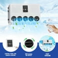 thumbnail image 4 of 12V DC 7200BTU aire acondicionado eléctrico de aparcamiento dividido, nueva unidad de CA de camión de energía para semicamión, autobús, furgoneta de camping, RV, automóvil (blanco,), 4 of 8