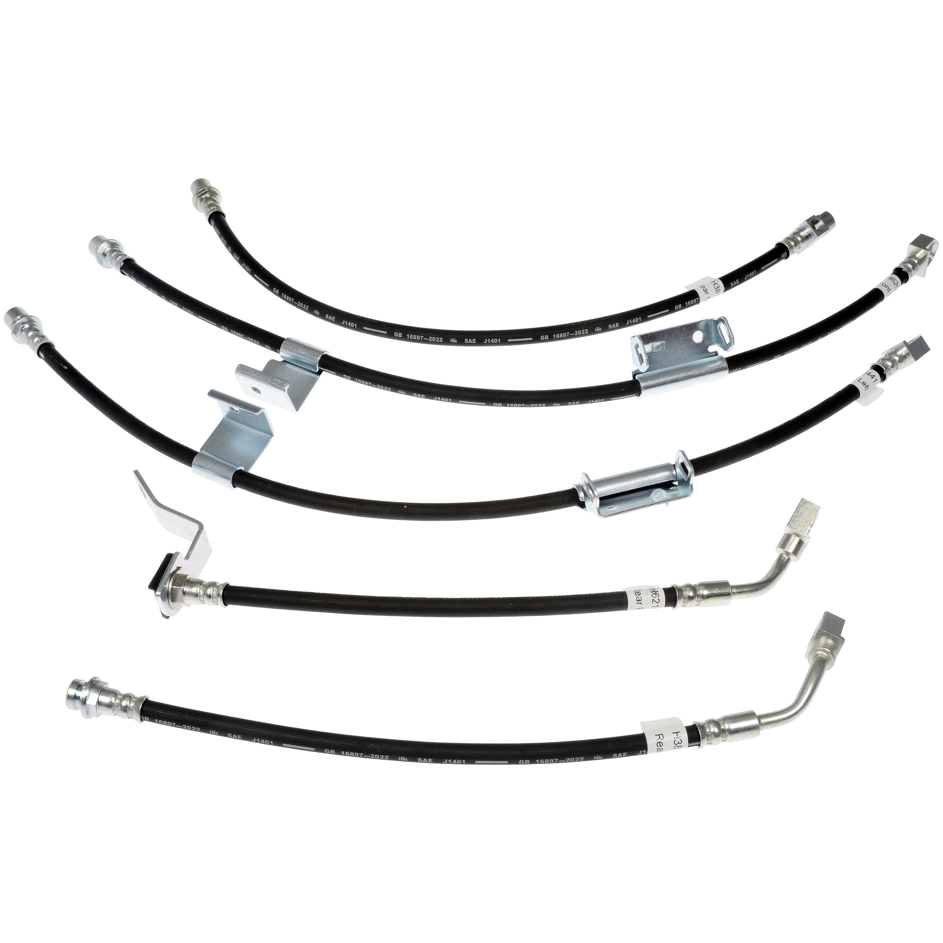 Dorman 622-202 Brake Hydraulic Hose Set for Specific Cadillac / Chevrolet / GMC Models