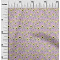 thumbnail image 2 of oneOoneCottonPoplinDustyPurpleFabricKidsFloralQuiltingSuppliesPrintSewingFabricByTheYard42InchWide, 2 of 4